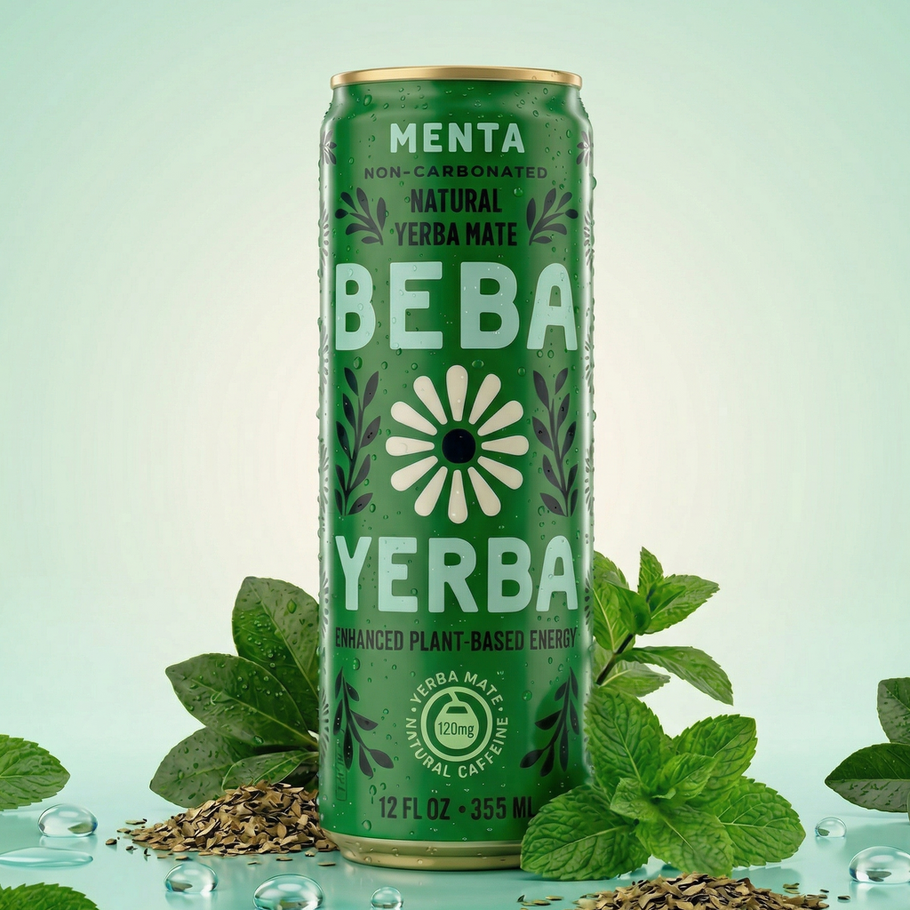 BEBA YERBA - MINT FLAVOR(12 cans) - Faire