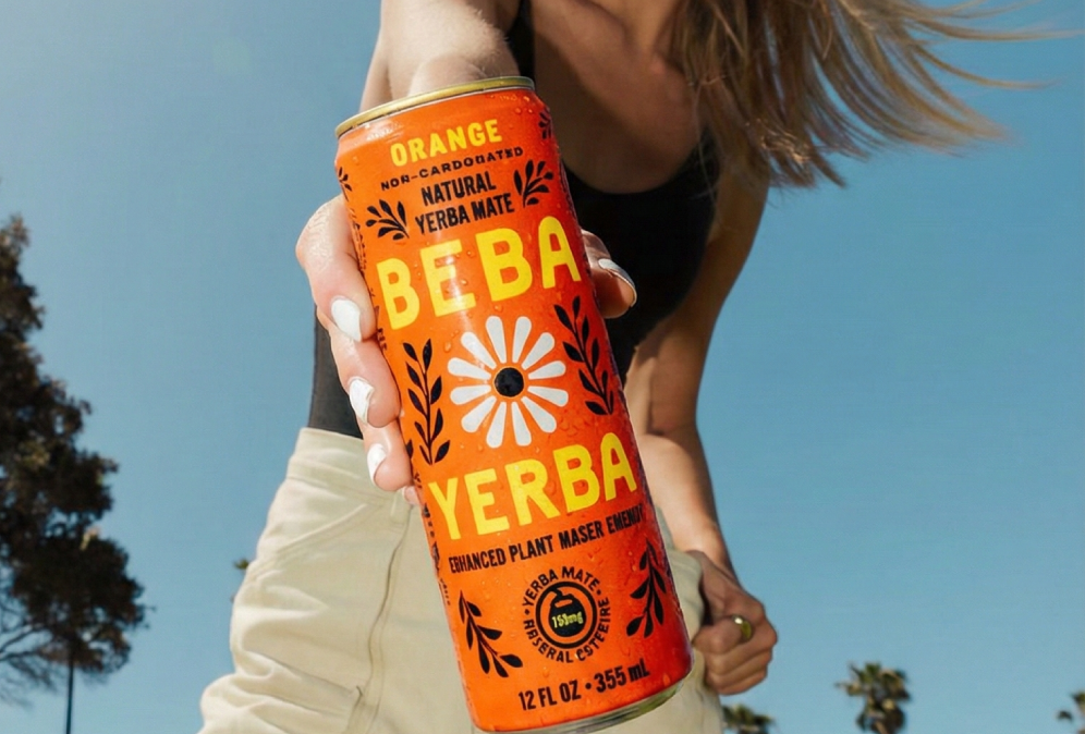 BEBA YERBA - ORANGE FLAVOR(12 cans) - DTR